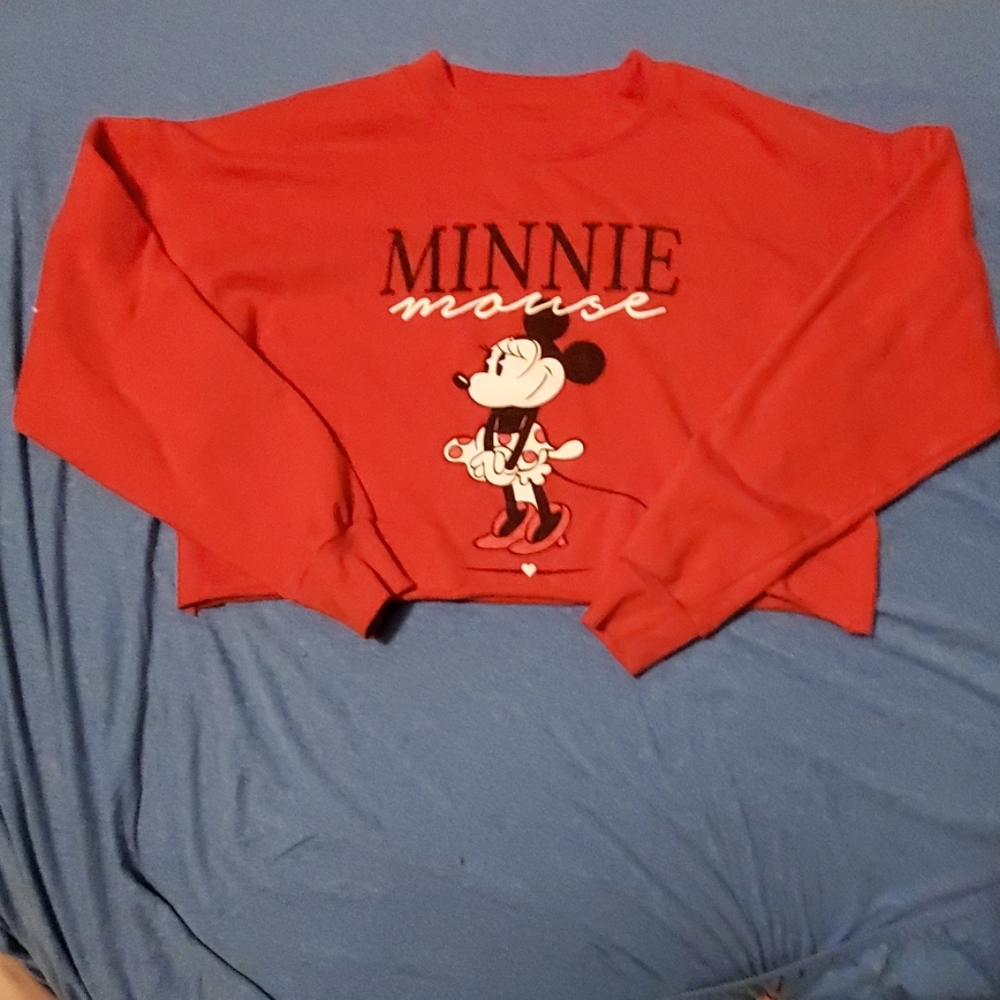 DISNEY Minnie Mouse cropped sweater